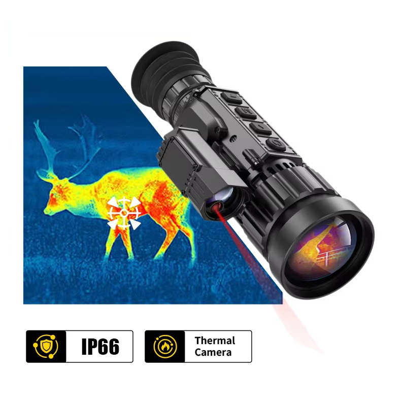 منظار حراري 384×288 بدقة 35 مل - مراجعة Hunting Thermal Imaging Scope وسعره