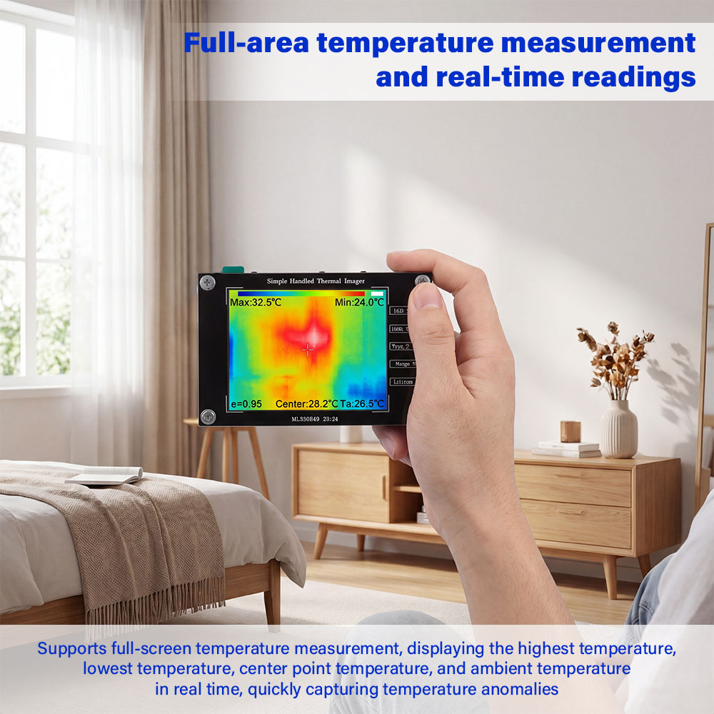 كاميرا حرارية 32*24 -40 درجة م - مراجعة Nf 521 Thermal Imaging Camera وسعره